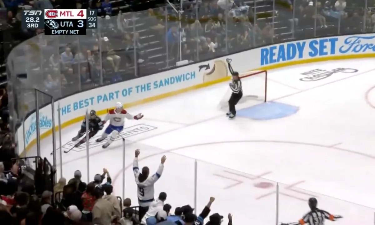 Referees face backlash for late-game error that nearly cost the Canadiens in Utah