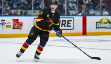 Vancouver Canucks Head Coach Adam Foote issues encouraging injury update on Nils Hoglander