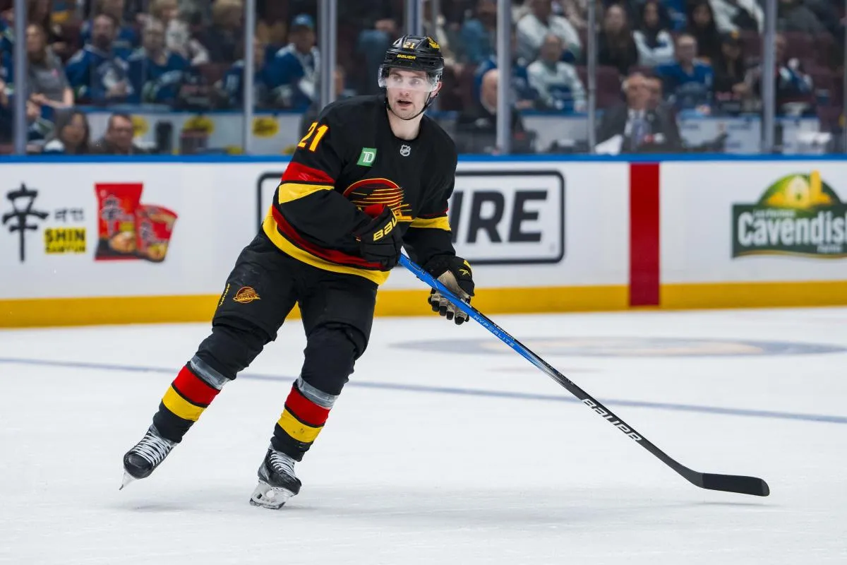 Vancouver Canucks Head Coach Adam Foote issues encouraging injury update on Nils Hoglander