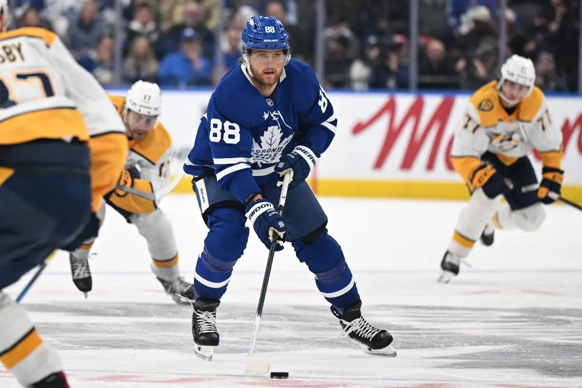 William Nylander gets the green light as a healthy scratch returns to the Maple Leafs lineup