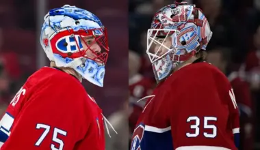 Martin St-Louis reveals his goalie plan for the Canadiens' games vs. Vegas and Colorado