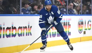 Maple Leafs get a blue line boost while William Nylander takes a maintenance day