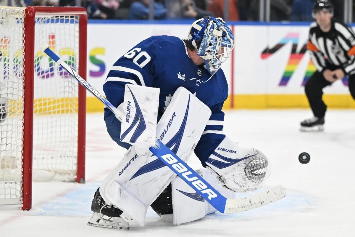 New Maple Leafs acquisition Troy Stecher makes a firm statement on rising star Joseph Woll