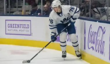 Two young defensemen may have just ruined their chances of a call-up with the Maple Leafs