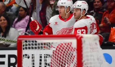 Two Red Wings falling off of Team USA's projected Olympic roster