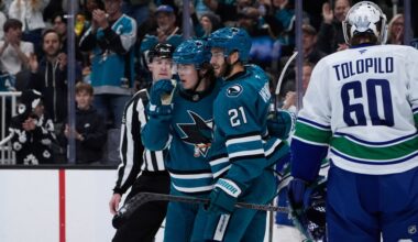 San Jose Sharks, Macklin Celebrini earn comeback win over Vancouver Canucks