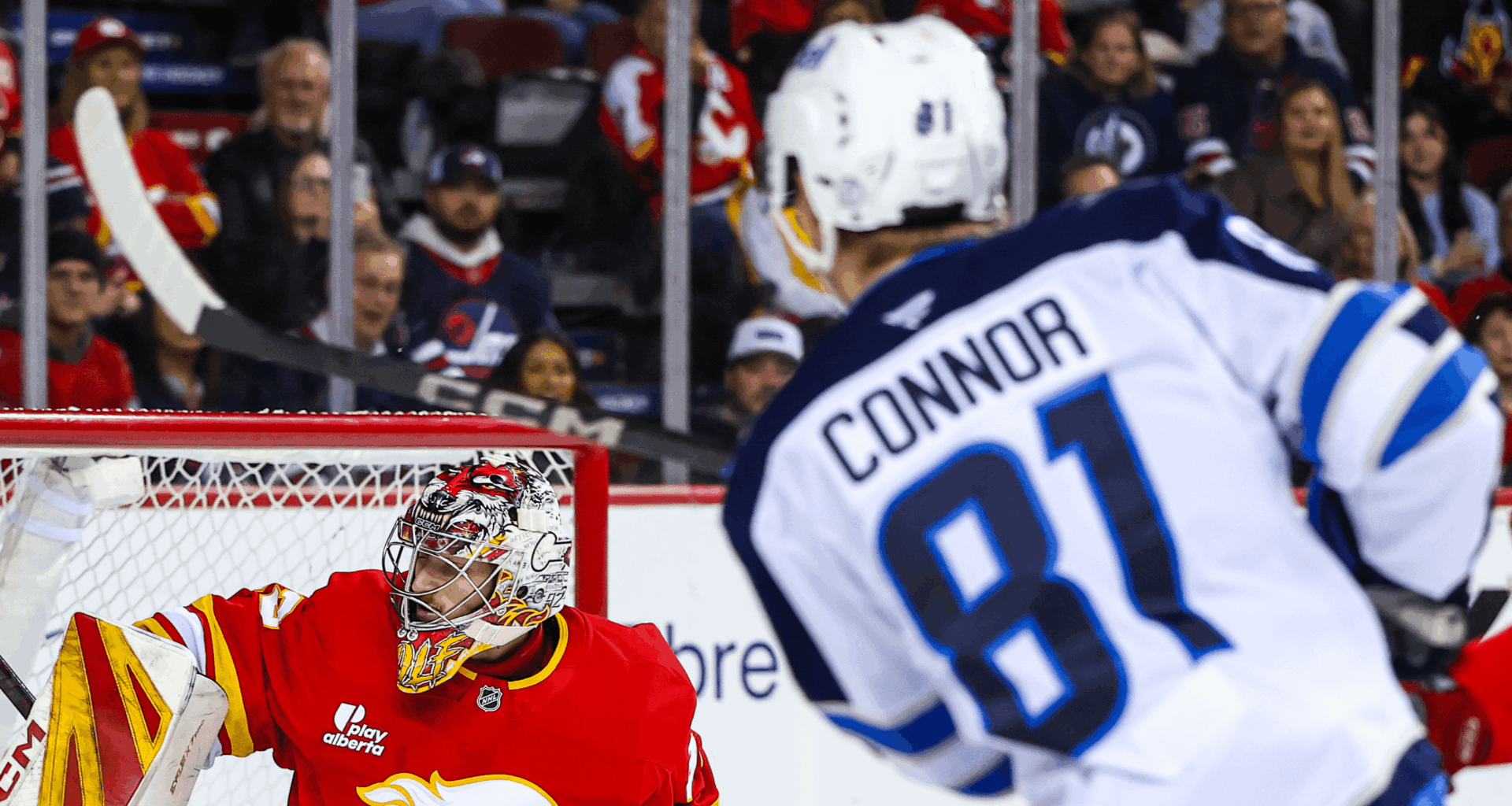 Kyle Connor of the Winnipeg Jets