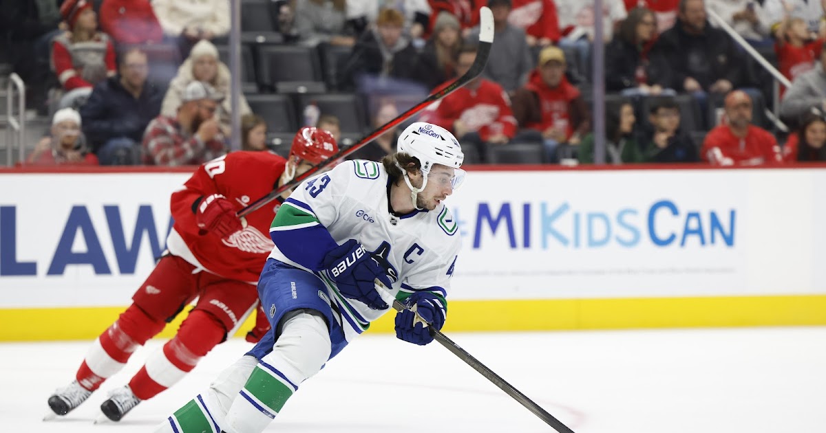 Red Wings & Canucks Linked to Quinn Hughes-Blockbuster