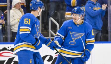 Matthew Kessel’s late goal lifts Blues past Senators