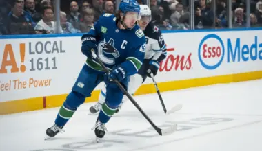 Frustration building over Vancouver Canucks captain Quinn Hughes' effort level & body language