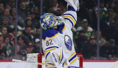 Sabres snap Wild's 7-game winning streak on Ostlund's shootout goal
