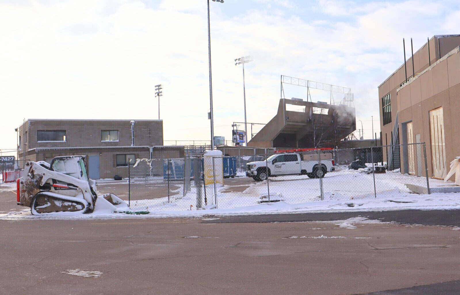 Municipal Athletic Complex's hockey renovation running behind schedule, but nearing completion
