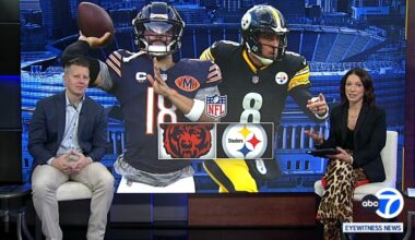 ABC7 Sports Overtime: 1st place Chicago Bears prepare for Pittsburgh Steelers, Aaron Rodgers; Bulls, Blackhawks also winning