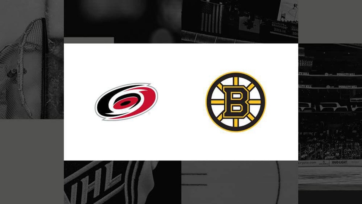 How to watch Hurricanes vs. Bruins: TV channel and streaming options for November 1