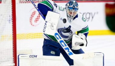 Canucks’ Demko won’t dress vs. Blue Jackets