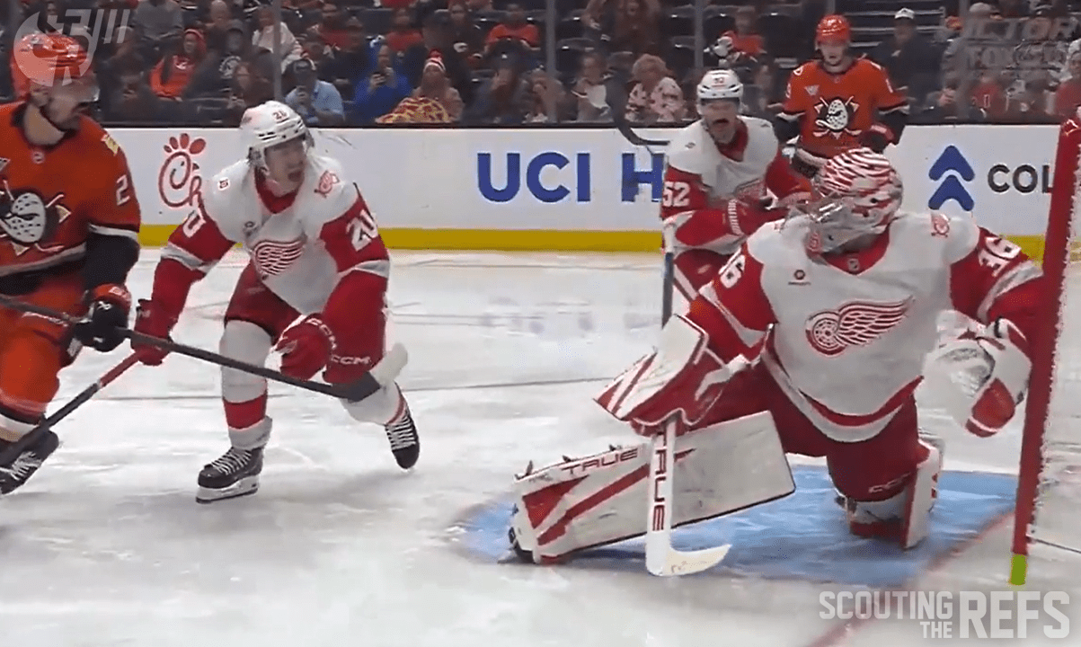 Ducks’ Kreider Awarded Goal After Wings’ Gibson Dislodges Net