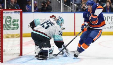 Islanders late shootout heroics salvage double shootout in 1-0 win over Kraken