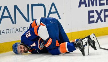 Kyle Palmieri’s torn ACL the latest brutal Islanders injury: ‘I don’t think you could replace them’