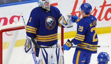 Beck Malenstyn's spectacular goal helps Sabres beat East-leading Hurricanes 4-1