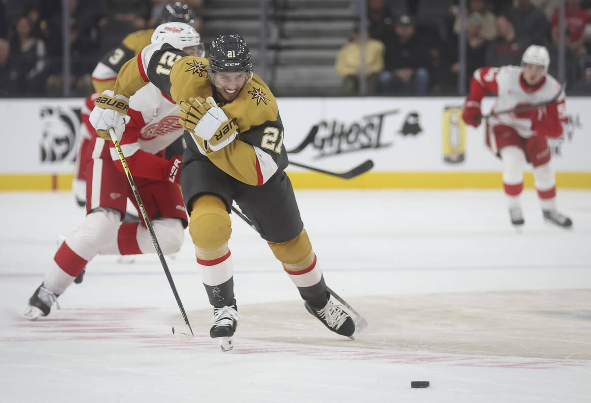 Golden Knights’ Akira Schmid posts shutout against Detroit Red Wings | Golden Knights