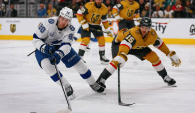 Nikita Kucherov scores two goals for Lightning in win over Golden Knights | Golden Knights