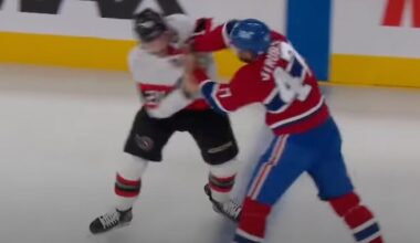 On sait maintenant ce qui s'est dit entre Jayden Struble et Nick Cousins avant leur combat