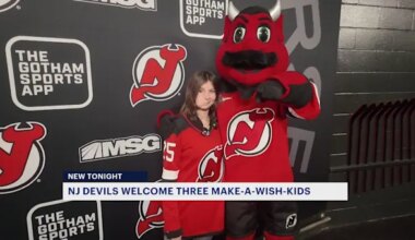 New Jersey Devils help make three wishes come true at Prudential Center