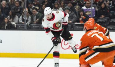 Ducks frustrated in beginning, middle, end in loss to Ottawa