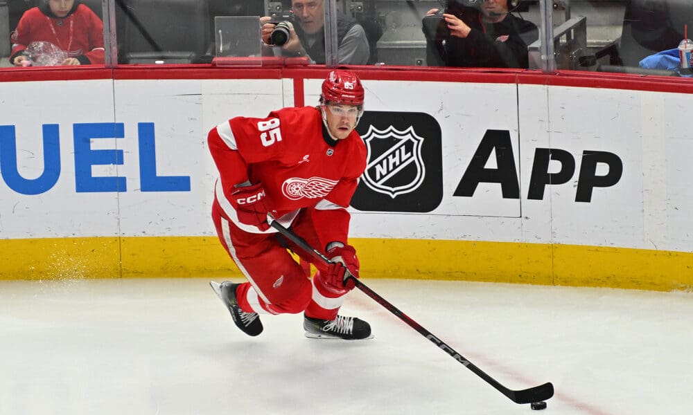 Elmer Soderblom, Red Wings