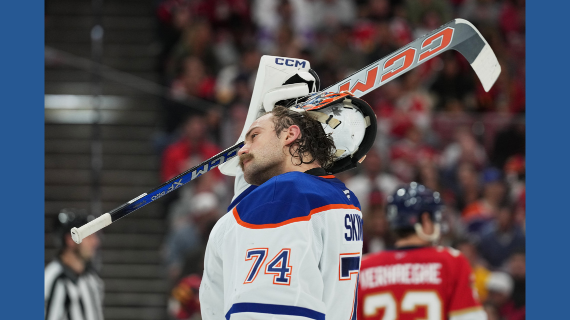 Oilers end winless streak with a 6-3 victory over the Panthers in Cup rematch