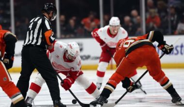 Red Wings work on changes as Ducks chase new streak