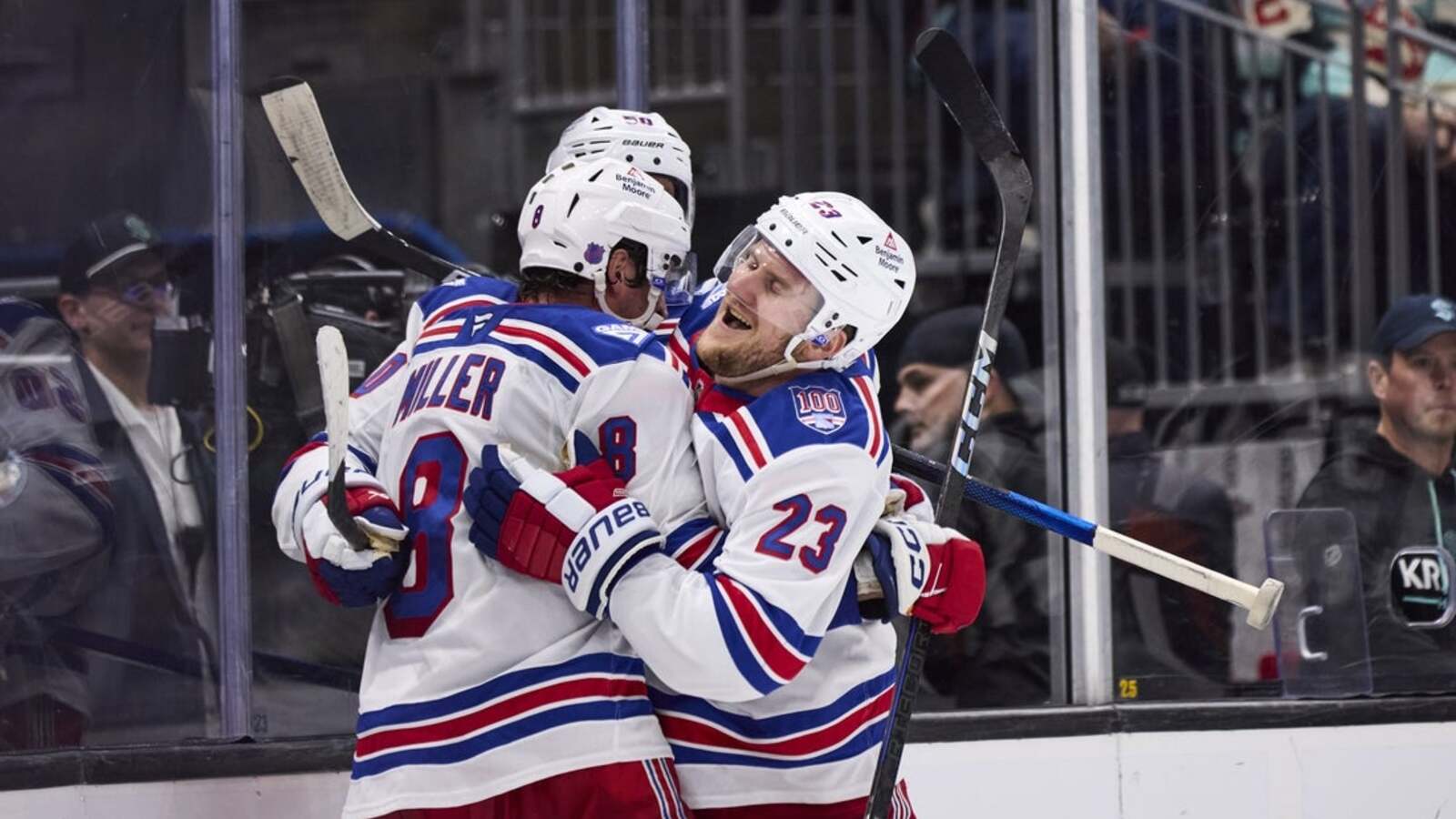Rangers upend Kraken in OT, move to 6-1-1 on road