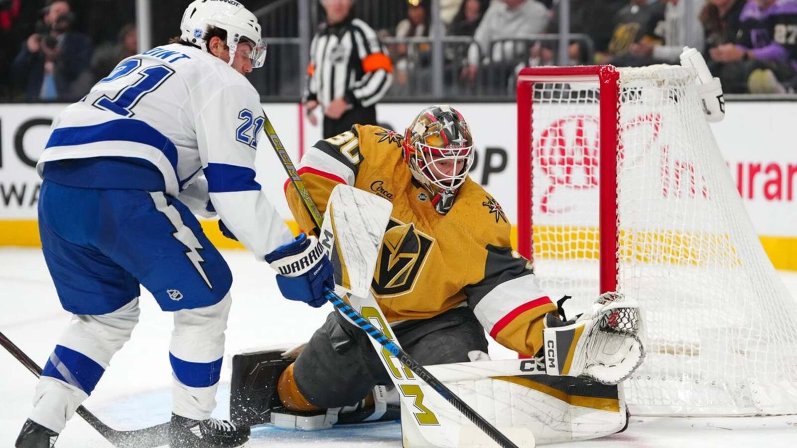 Lightning erase early deficit, double up Golden Knights