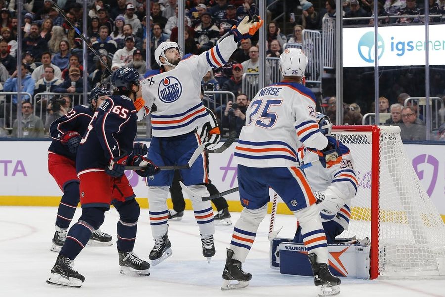 NHL: Edmonton Oilers at Columbus Blue Jackets