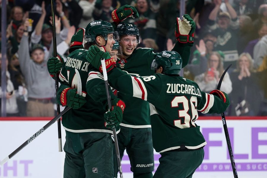 NHL: Vegas Golden Knights at Minnesota Wild