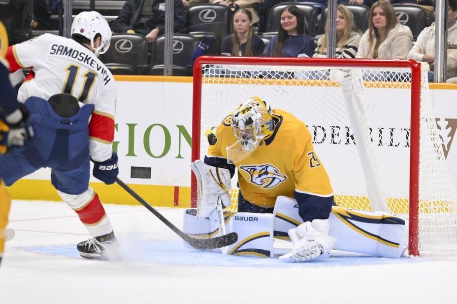 NHL: Florida Panthers at Nashville Predators