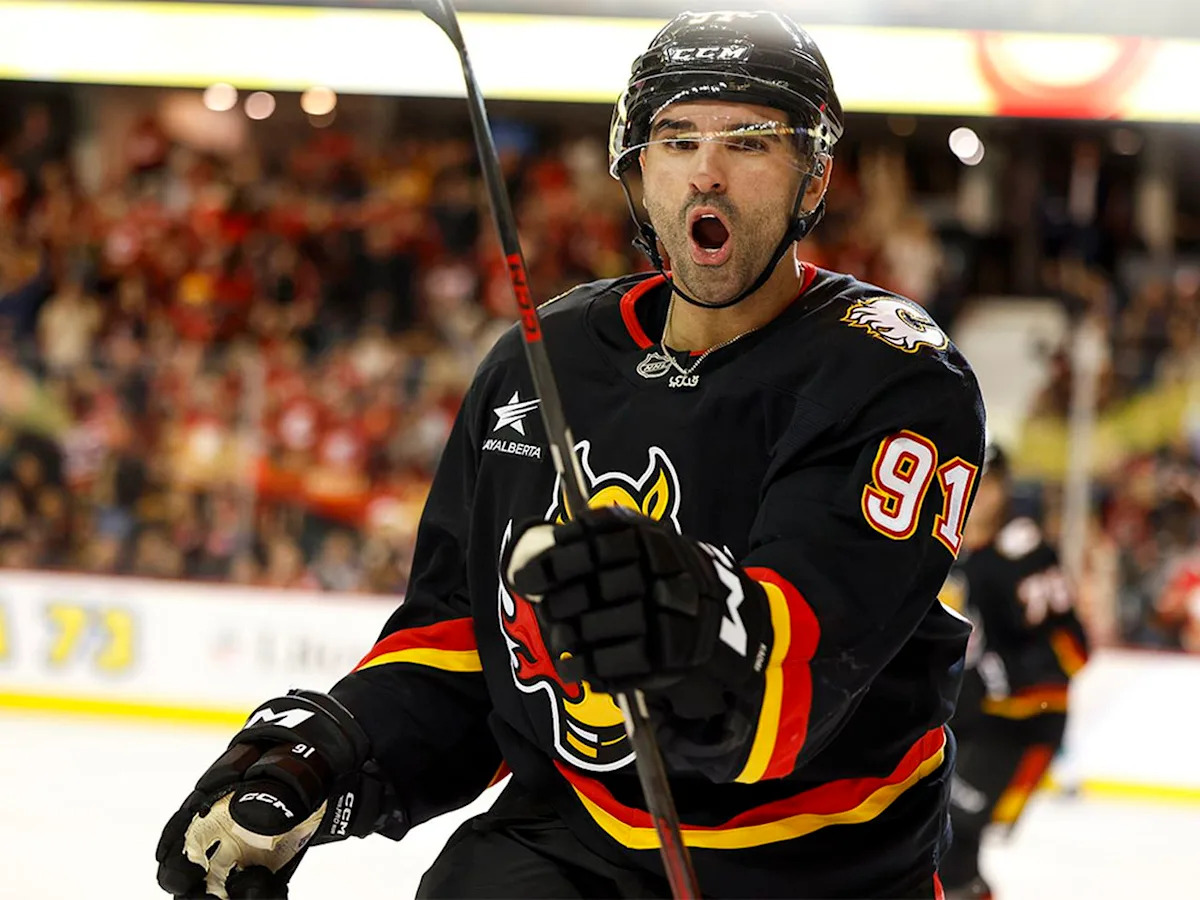 Competitive fire carried Calgary Flames' Nazem Kadri to 1,000 games