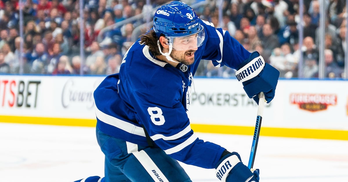 Maple Leafs grateful to see Chris Tanev back on the ice only one week after scary-looking injury