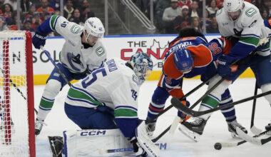 Top unit power play specialist benched, checking centre in for Edmonton Oilers