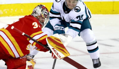 Three takeaways as Flames finally put together a complete game, shut out Sharks