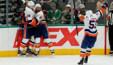 Islanders' concern for injured Romanov after scary boards collision overshadows tense win vs. Stars