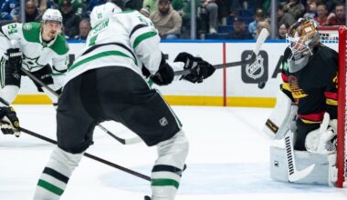 Jason Robertson extends scoring streak, Dallas Stars double up Vancouver Canucks