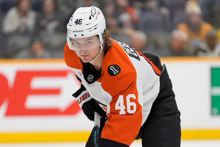 Flyers' Trevor Zegras scored a power play goal and a shootout goal in the team's win over the Islanders on Friday.