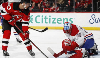 Cowan: Canadiens goalie Jakub Dobes in tears after 4-3 OT loss to Devils