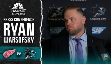 Ryan Warsofsky laments turnovers in Sharks’ loss to Red Wings – NBC Sports Bay Area & California