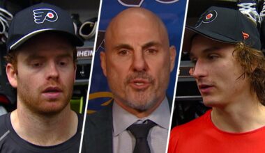 Watch Flyers discuss their gutsy win over Canadiens in shootout – NBC Sports Philadelphia
