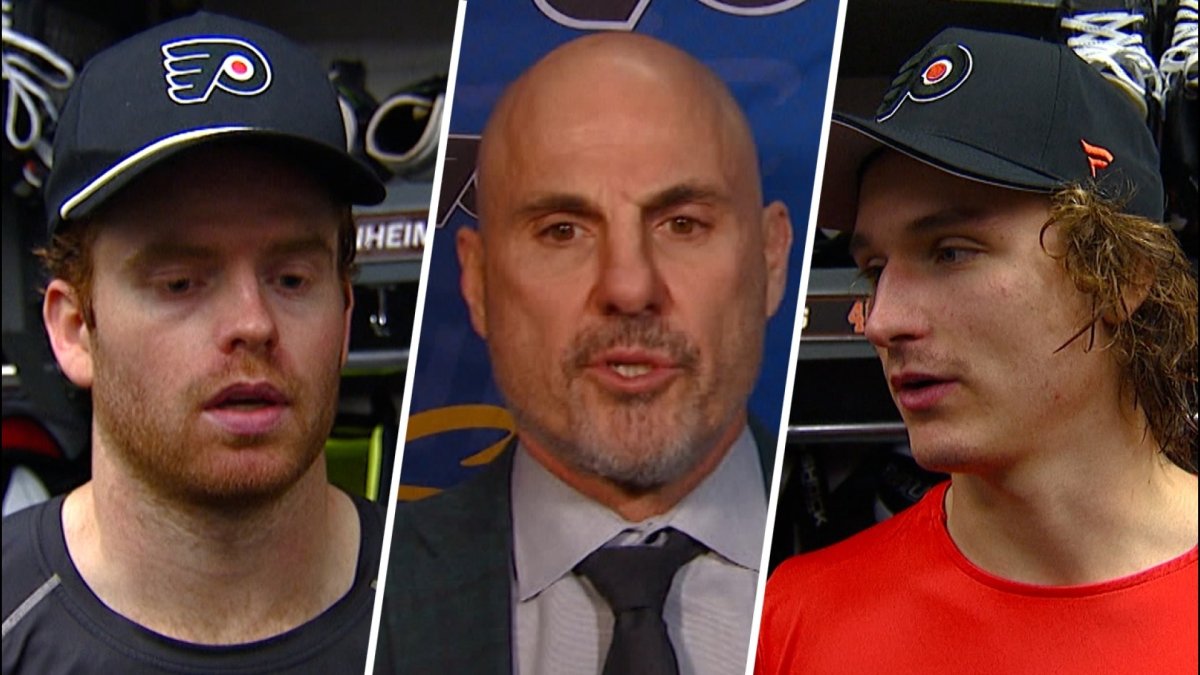 Watch Flyers discuss their gutsy win over Canadiens in shootout – NBC Sports Philadelphia