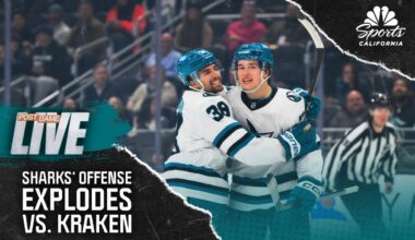 Macklin Celebrini, Sharks blow out Kraken with big third period – NBC Sports Bay Area & California