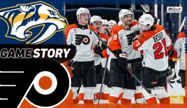 Watch Flyers beat Predators in Nashville to take season series – NBC Sports Philadelphia