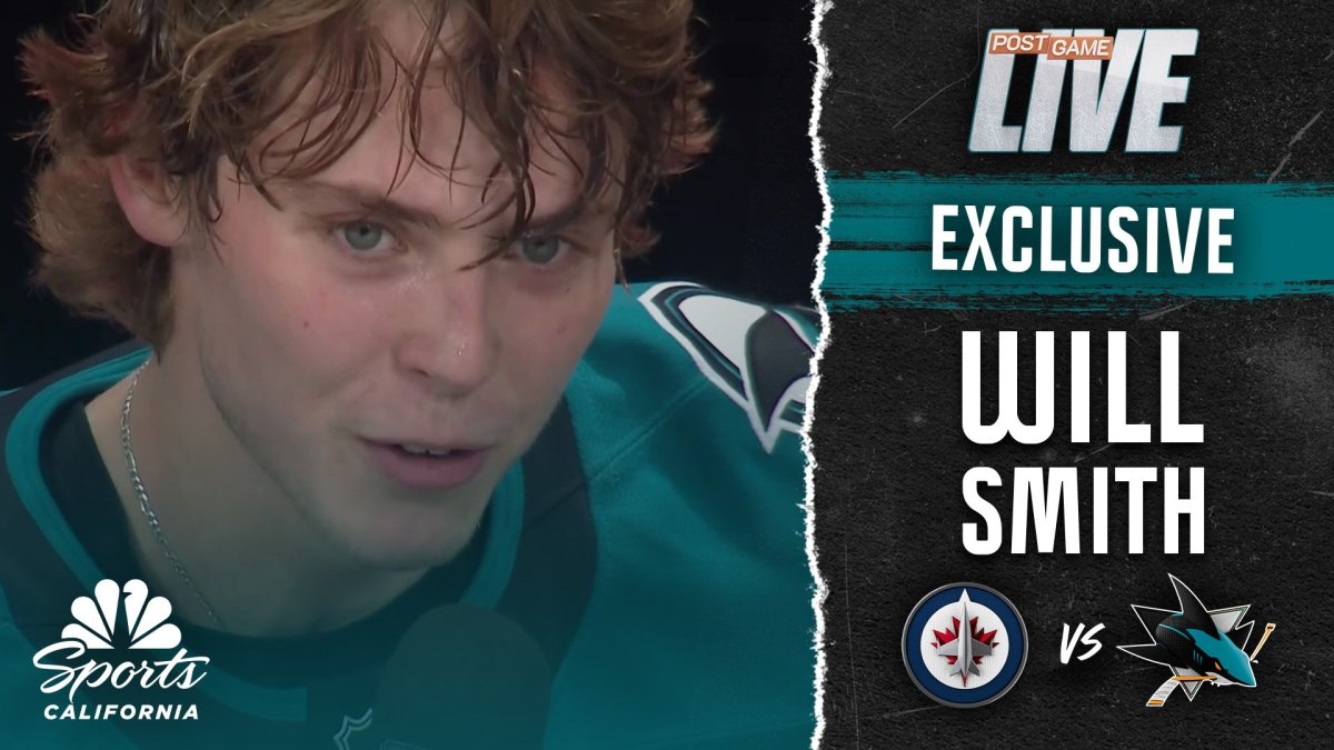 Will Smith praises Sharks fan’s energy in win over Jets – NBC Sports Bay Area & California
